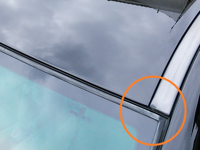 車の天井から雨漏れ 雨染み 修理事例 車屋さんの自動車情報blog